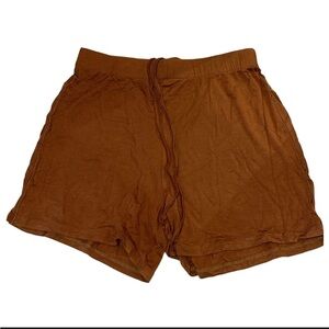 Skims jersey shorts size XS Brown Casual Shorts piling throughout
